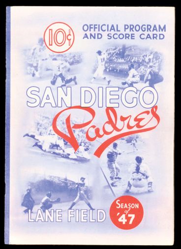 1947 PCL San Diego Padres